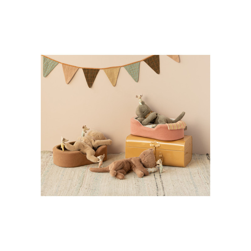 Maileg - Mysig Korg, Medium - Coral