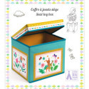 Djeco - Seat Toy Box - Caravan