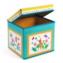 Djeco - Seat Toy Box - Caravan