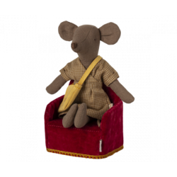 Maileg - Fåtölj, Röd