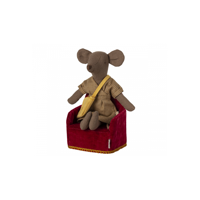 Maileg - Fåtölj, Röd