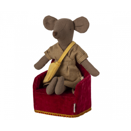 Maileg - Fåtölj, Röd