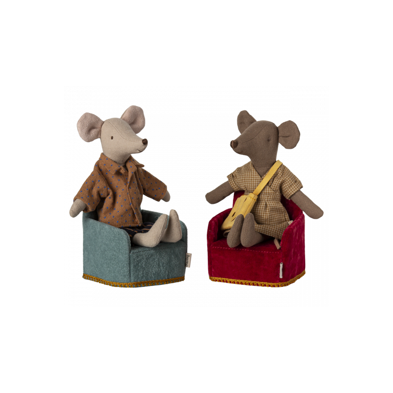 Maileg - Fåtölj, Röd