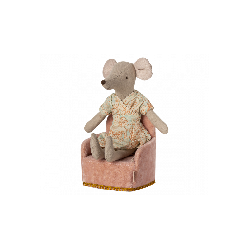 Maileg - Fåtölj, Rose
