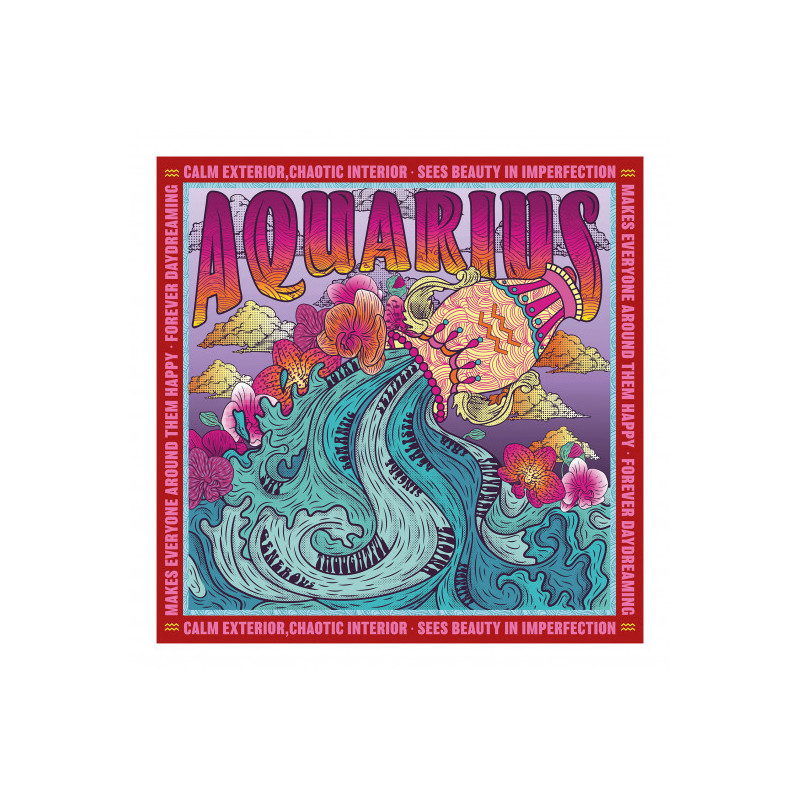 Santoro - Zodiax pussel, Aquarius