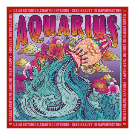 Santoro - Zodiax pussel, Aquarius