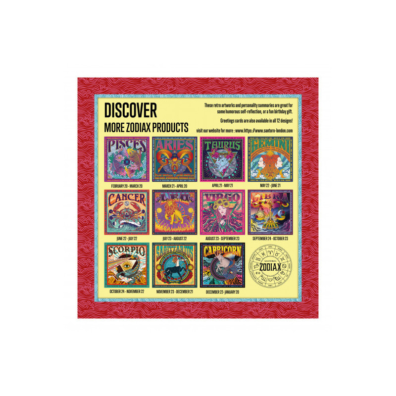 Santoro - Zodiax pussel, Aquarius