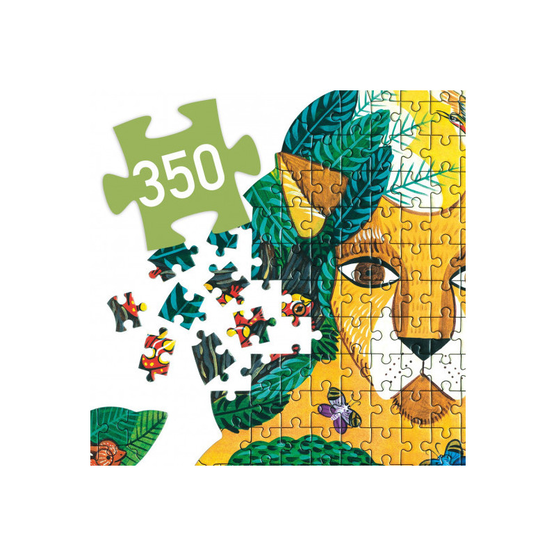 Djeco - Puzz'Art, Lion - 350 pcs, FSC Mix