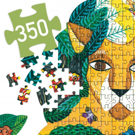 Djeco - Puzz'Art, Lion - 350 pcs, FSC Mix