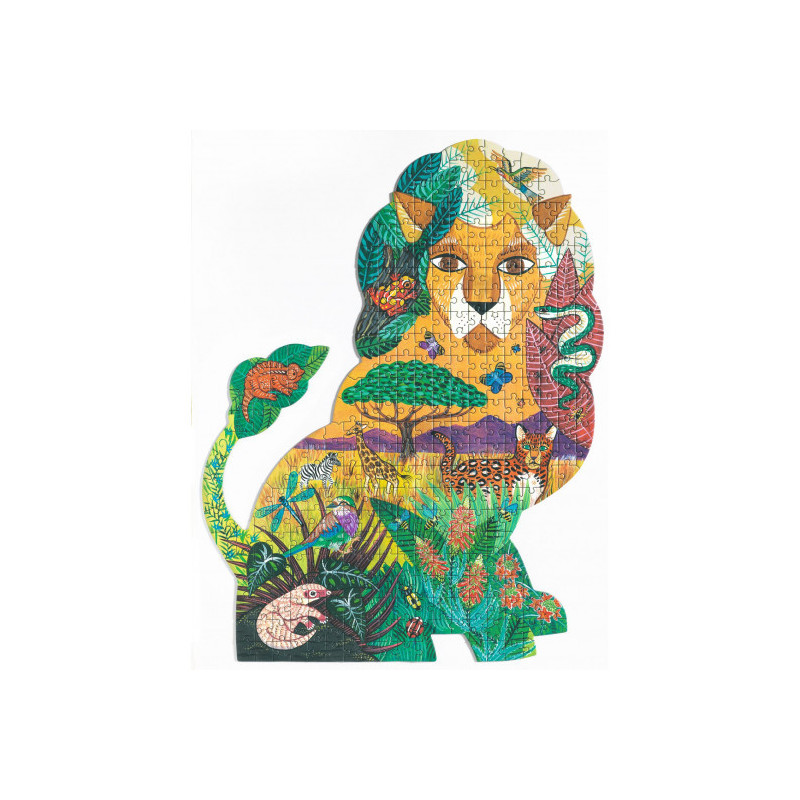 Djeco - Puzz'Art, Lion - 350 pcs, FSC Mix