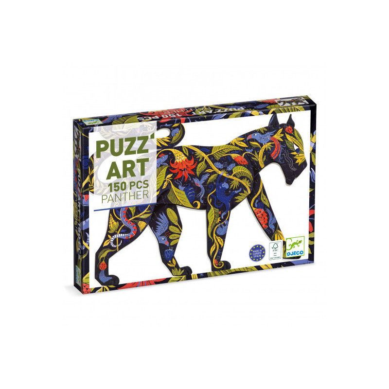 Djeco - Puzz'Art, Panther, 150 pcs FSC