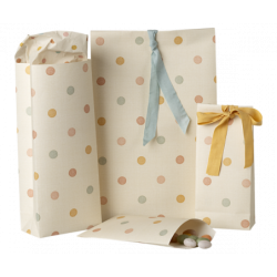 Maileg - Presentpåse, Multi dots