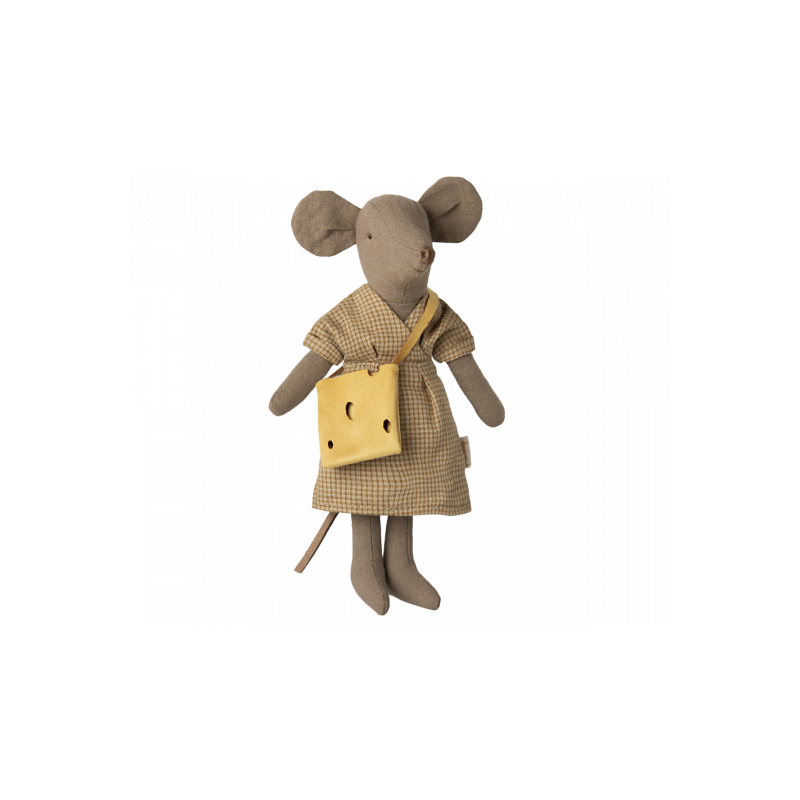 Maileg - Mamma mus, Light brown