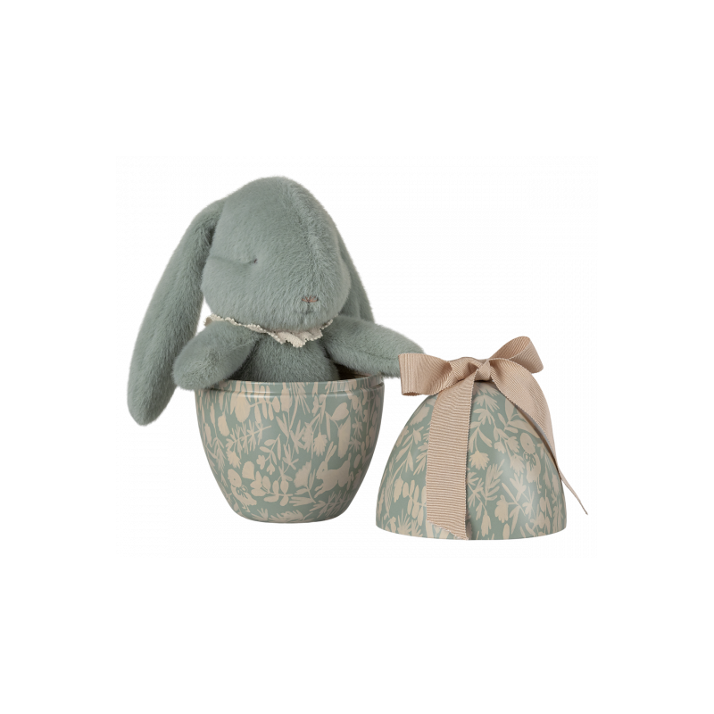 Maileg - Påskägg med kanin, Mint