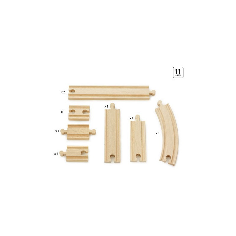 BRIO - Påbyggnadsset, 11 delar