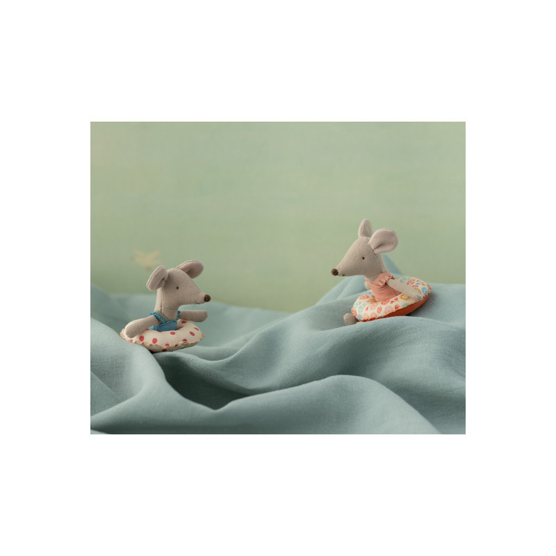 Maileg - Beach mouse with float, Little sister - Flower