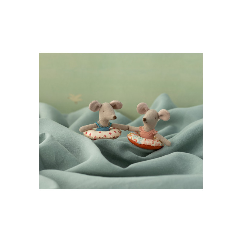 Maileg - Beach mouse with float, Little sister - Flower