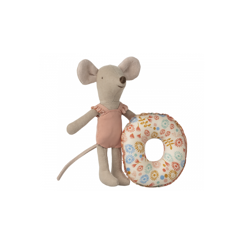 Maileg - Beach mouse with float, Little sister - Flower