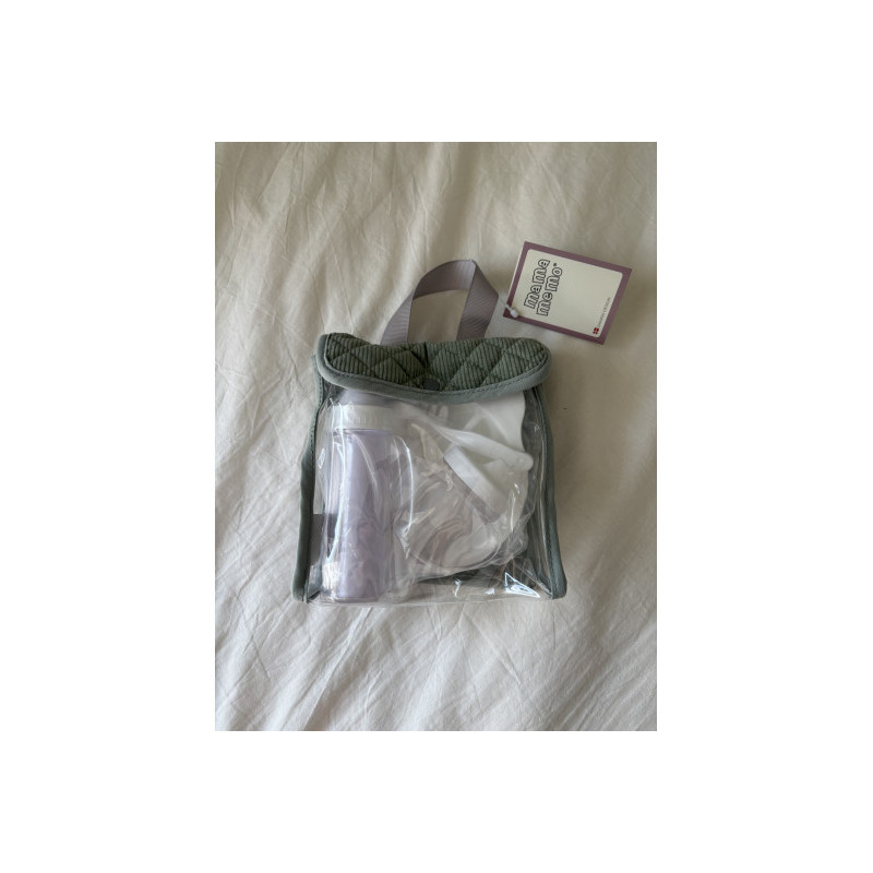 MaMaMeMo - Docktillbehör i väska, mint