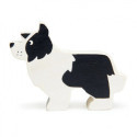 Tender leaf toys - English Shepherd Hund i trä