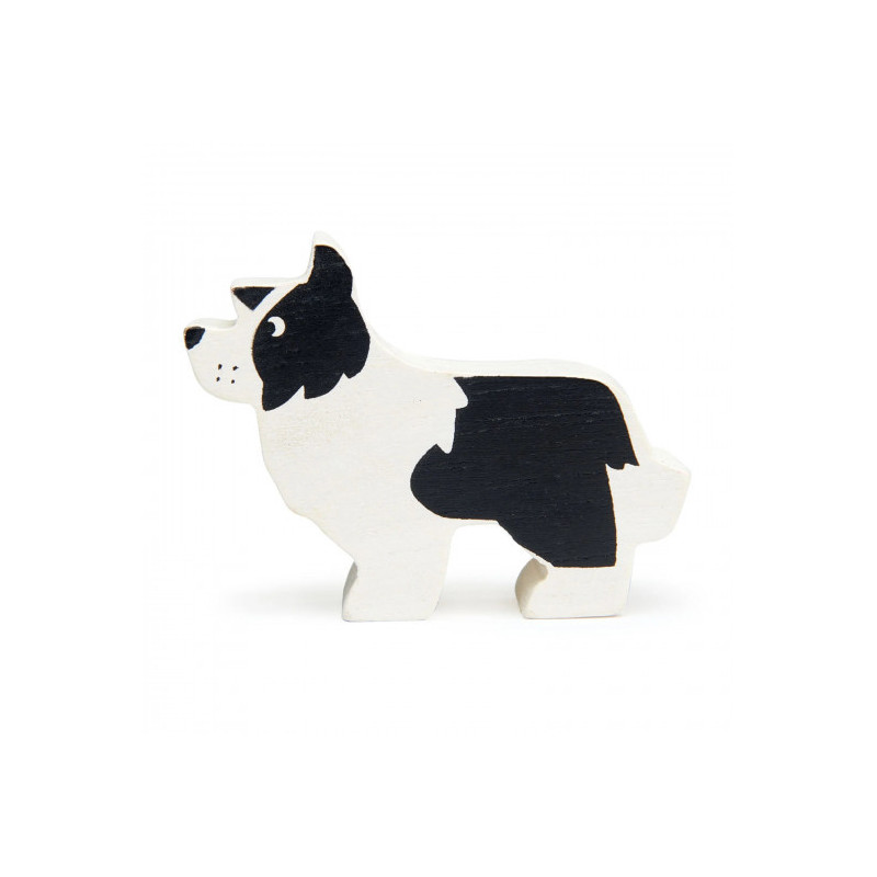 Tender leaf toys - English Shepherd Hund i trä