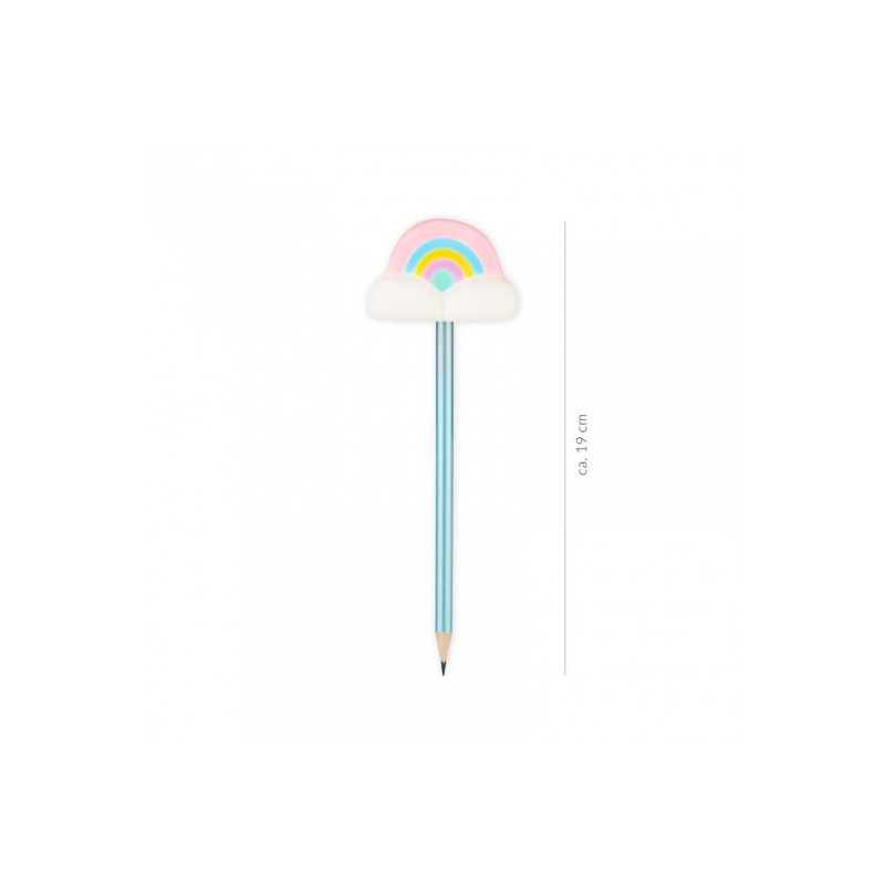 Trendhaus - GOOD FEELINGS Fluffy cloud pencils, 4 assorted