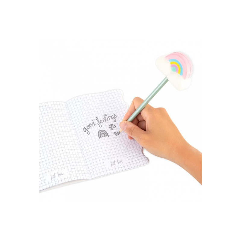 Trendhaus - GOOD FEELINGS Fluffy cloud pencils, 4 assorted