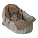 Maileg - Carry cot, Large - Blue