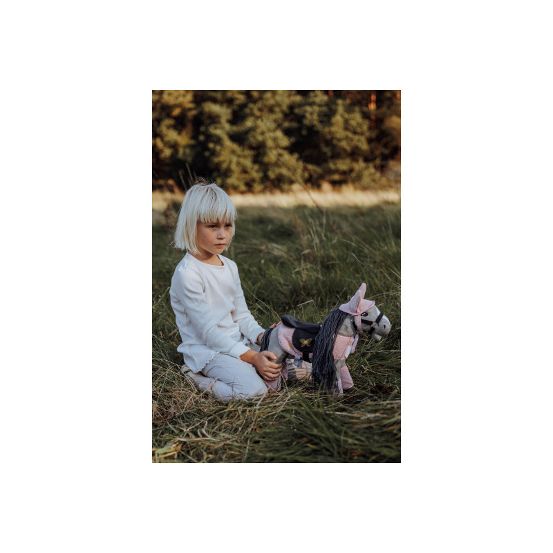 byAstrup - Cuddle Pony, Lucky - Grey, 30cm