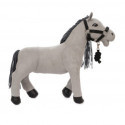 byAstrup - Cuddle Pony, Lucky - Grey, 30cm