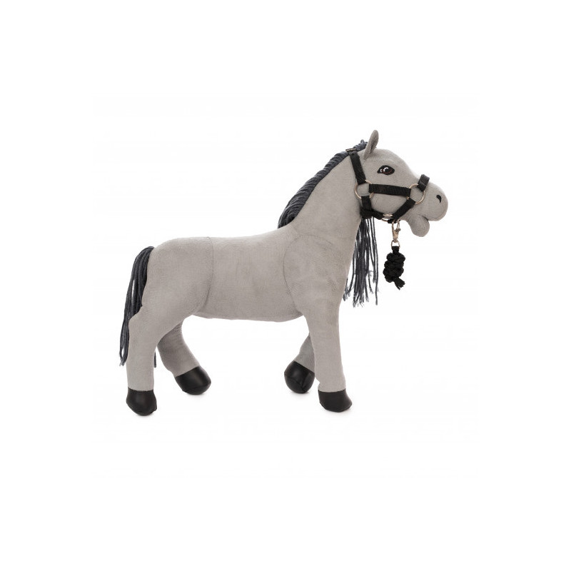 byAstrup - Cuddle Pony, Lucky - Grey, 30cm