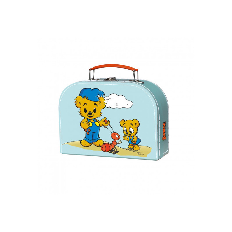 Bamse - Bamse Pappväska, 25 Cm, Turkos