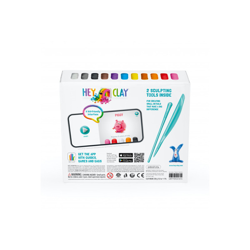 Hey Clay - Animals - 15 cans