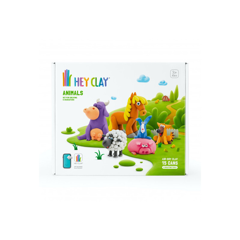 Hey Clay - Animals - 15 cans
