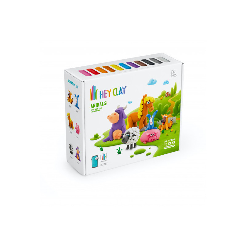 Hey Clay - Animals - 15 cans