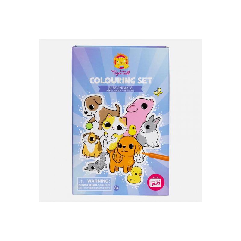 Tiger Tribe - Målarset - Baby Animals