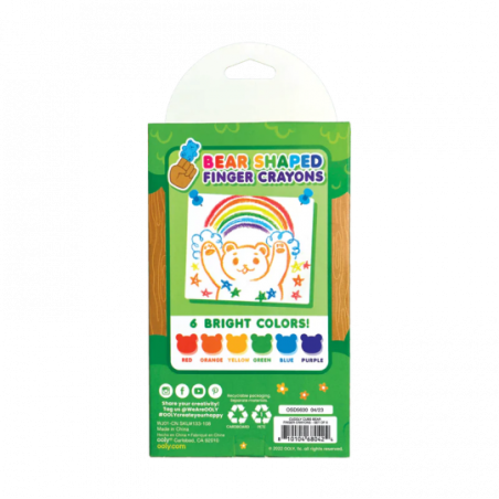 OOLY - Cuddly Cubs Bear Finger Crayons