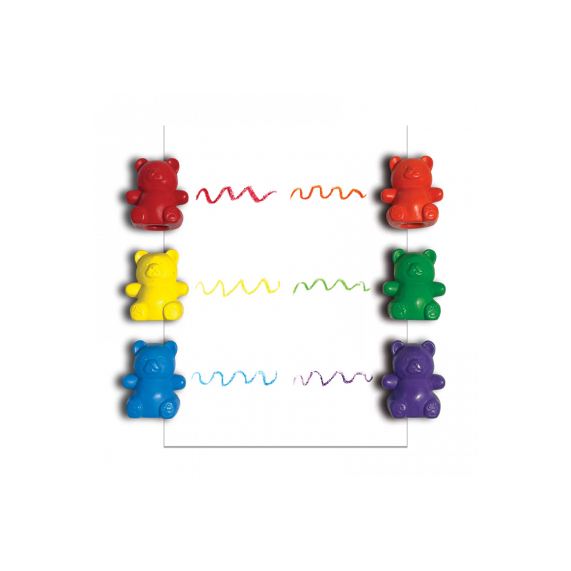 OOLY - Cuddly Cubs Bear Finger Crayons