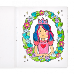 OOLY - Color-in’ Book – Princess & Fairies