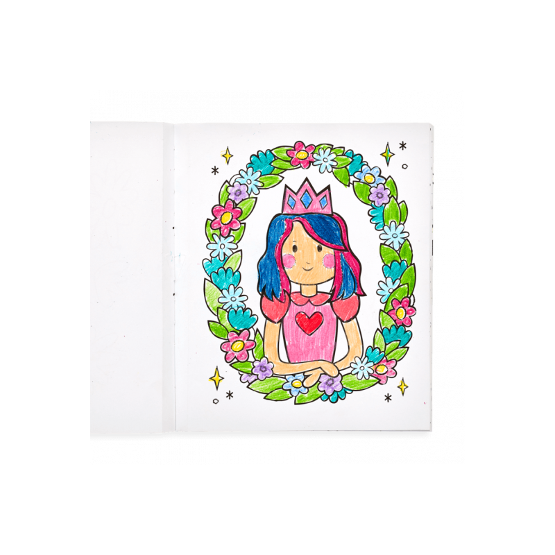 OOLY - Color-in’ Book – Princess & Fairies