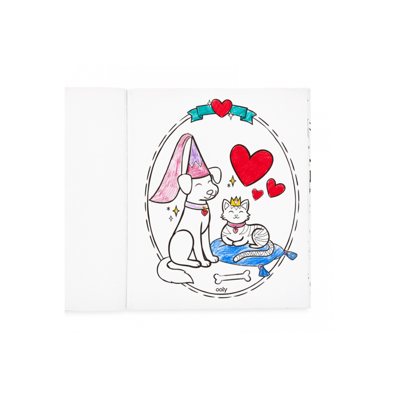 OOLY - Color-in’ Book – Princess & Fairies