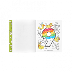OOLY - Color-in’ Book – 123 Shapes & Numbers
