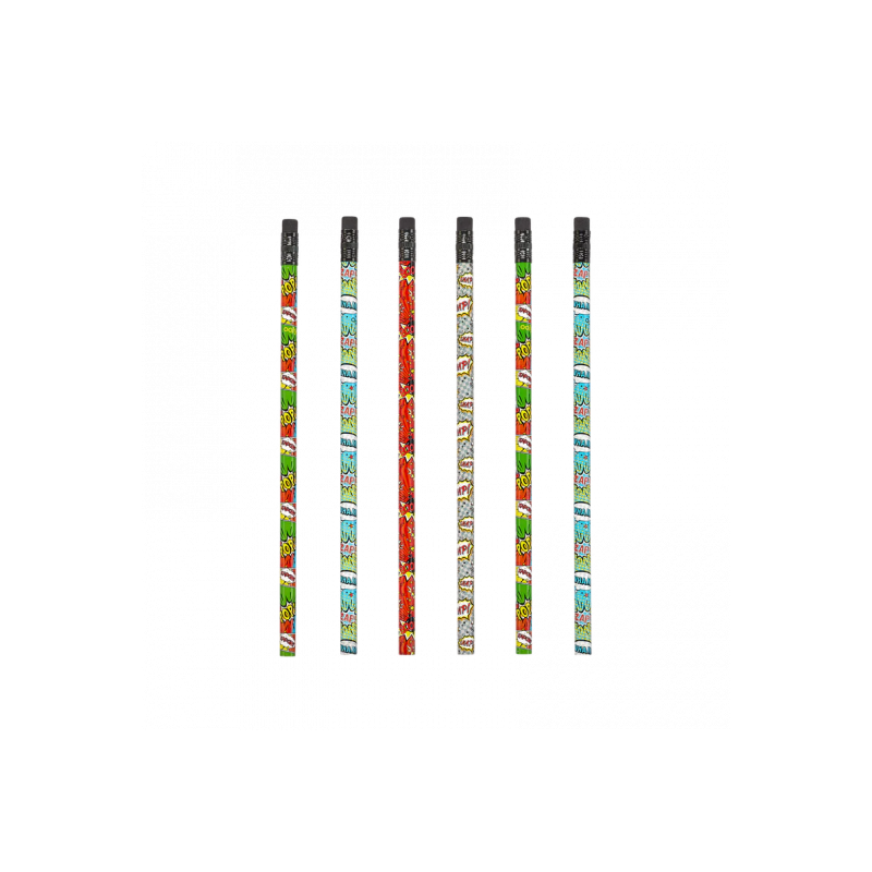OOLY - Comic Attack – Graphite Pencils