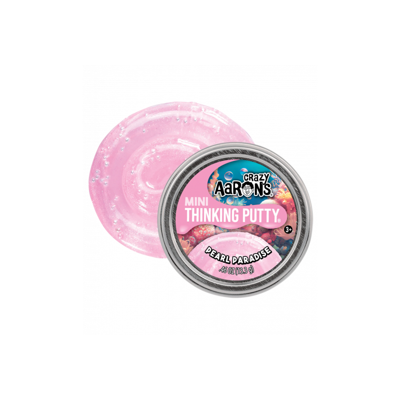 Crazy Aarons - Pearl Paradise – Mini Thinking Putty