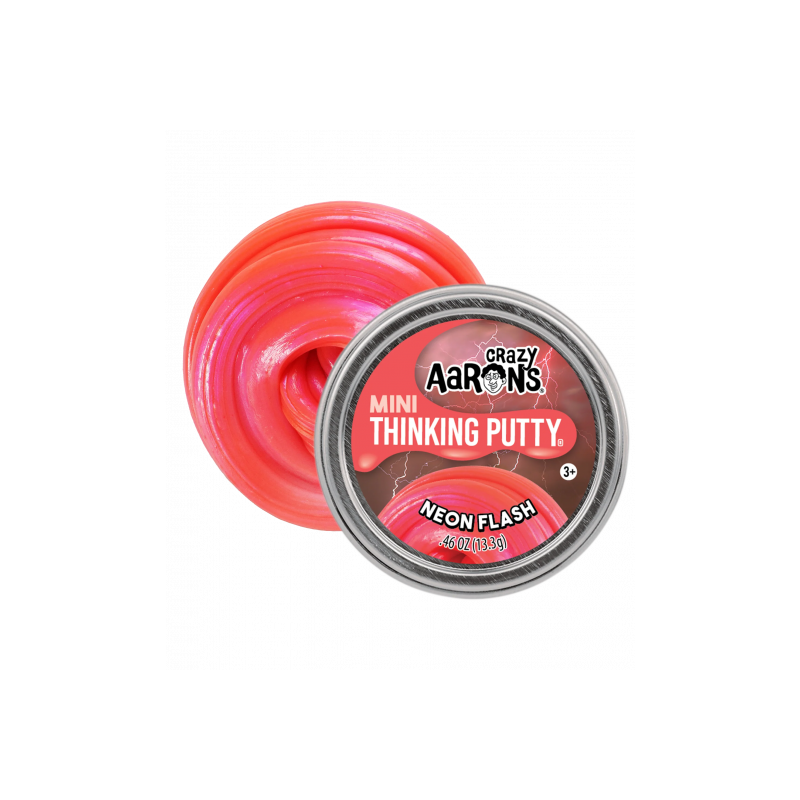Crazy Aarons - Neon Flash – Mini Thinking Putty