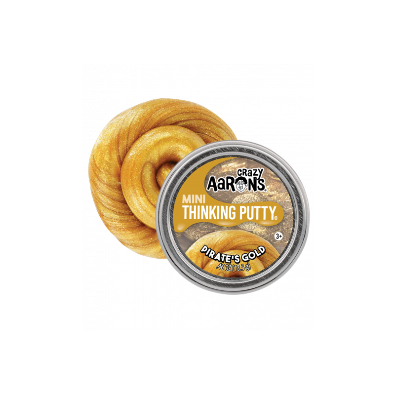 Crazy Aarons - Pirate’s Gold  – Mini Thinking Putty
