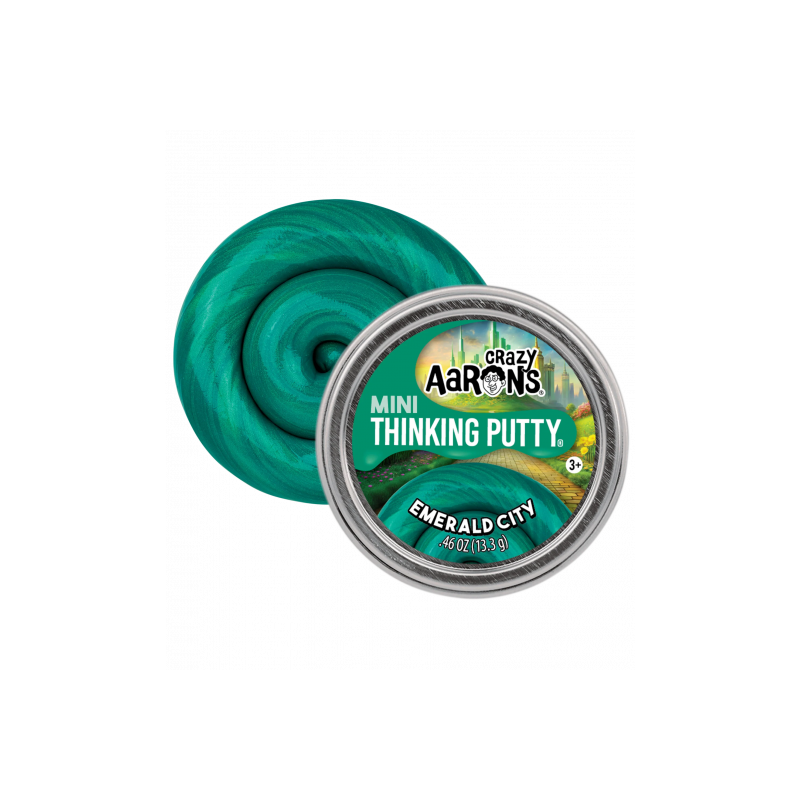 Crazy Aarons - Emerald City – Mini Thinking Putty