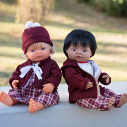 Miniland - Cold Weather Dress set