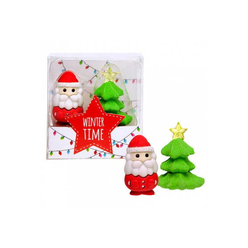 Trendhaus - ERASER Xmas-Time, set of 2 pcs