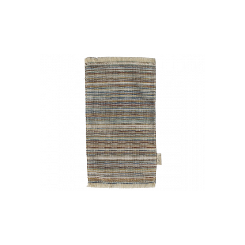 Maileg - Miniatyr matta, Large - randig